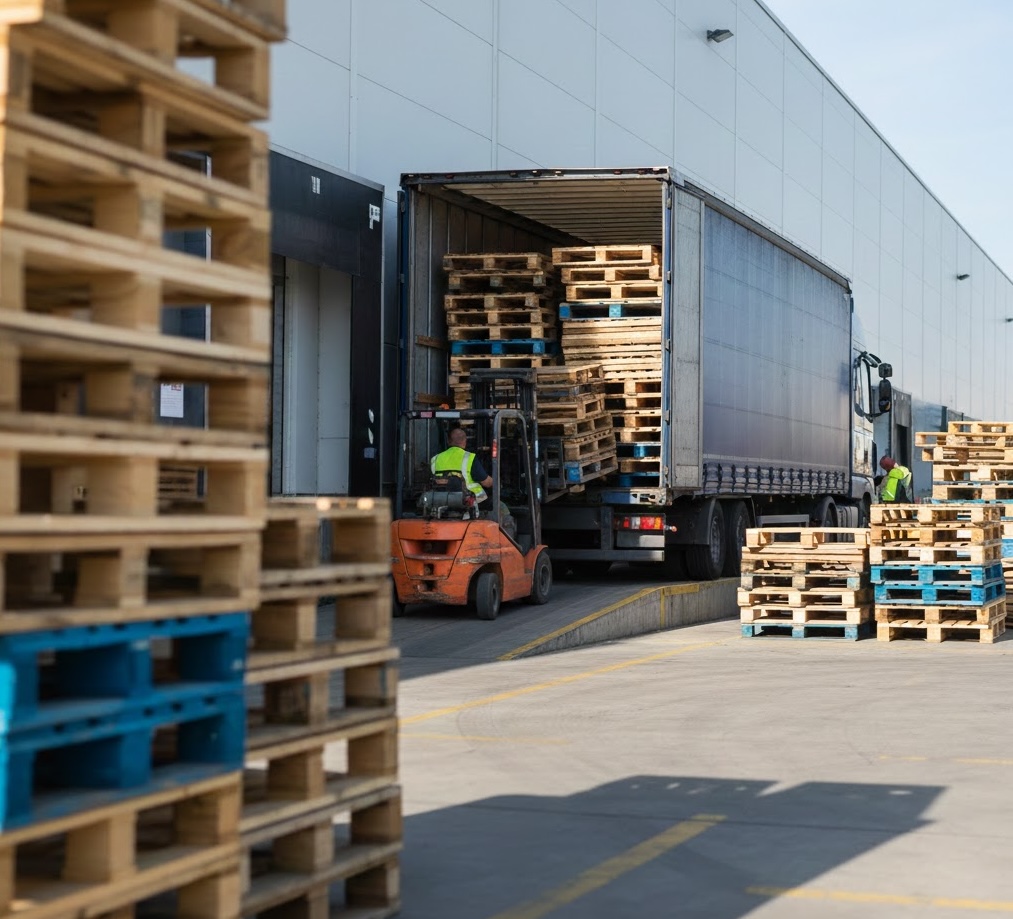 Various pallet sizes for comparison